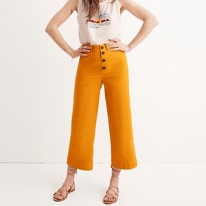 Madewell Emmett Wide Leg Crop Pant